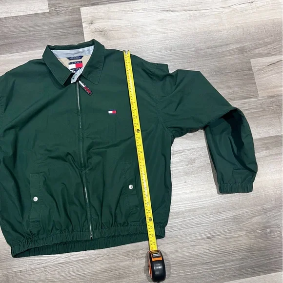 Vintage 1990s Tommy Hilfiger Harrington Crest Jacket Men's Size XL - Picture 4 of 9
